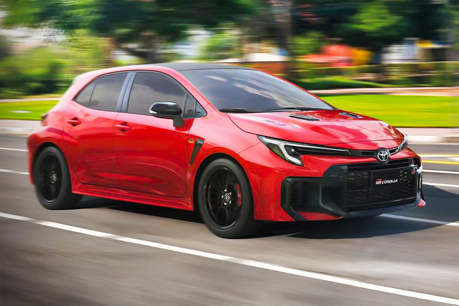 Toyota GR Corolla Front Medium View in UAE