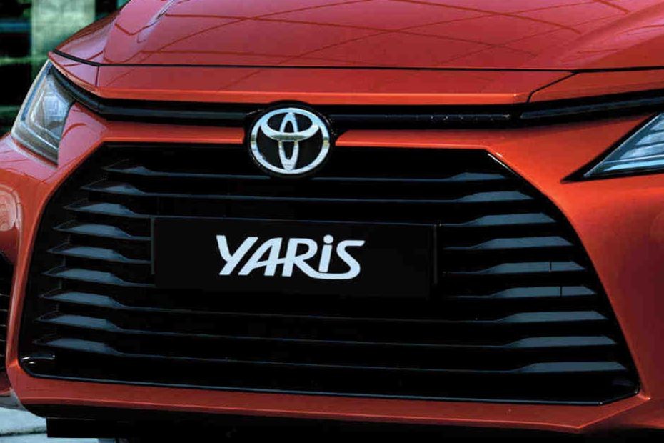 Yaris Sedan Grille View in UAE