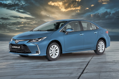 Corolla Front angle low view