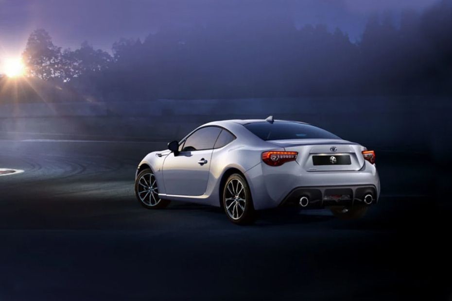 Rear Medium View of Toyota 86 in UAE