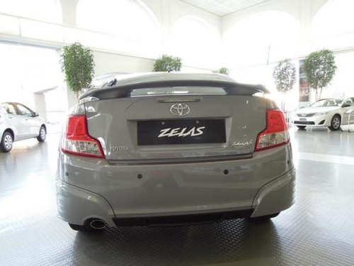 Full Rear View of Toyota Zelas