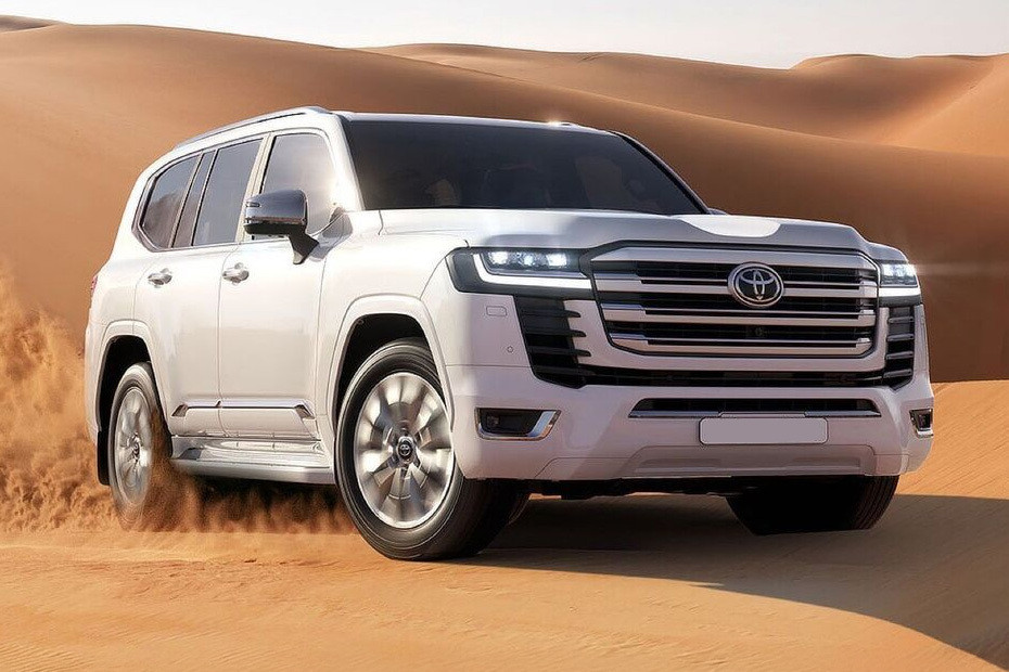 Toyota Land Cruiser Front Medium View