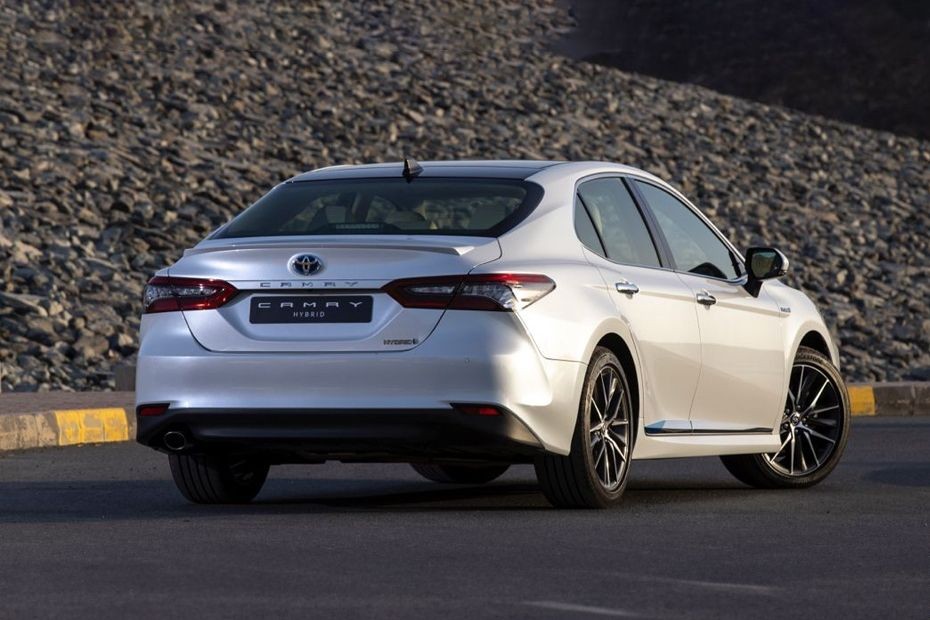 Rear Medium View of Toyota Camry HEV (2018-2024) in UAE