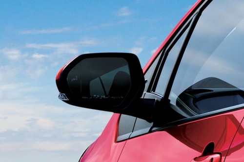 Toyota Prius (2017-2022) Drivers Side Mirror Rear Angle