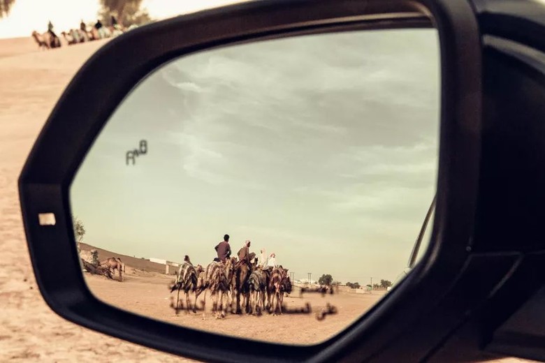 Volkswagen Teramont Drivers Side Mirror Rear Angle