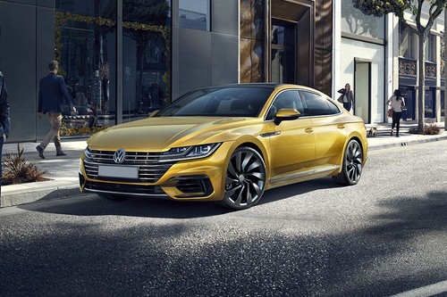 Arteon Front angle low view