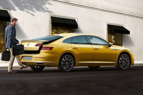 Trunk Open Closer View of Arteon