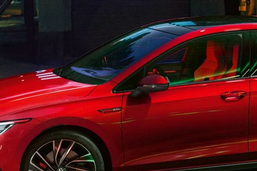 Volkswagen Golf GTI (2022-2024) Drivers Side Mirror Front Angle