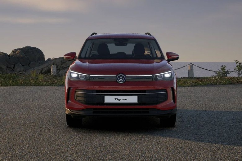 Full Front View of Tiguan
