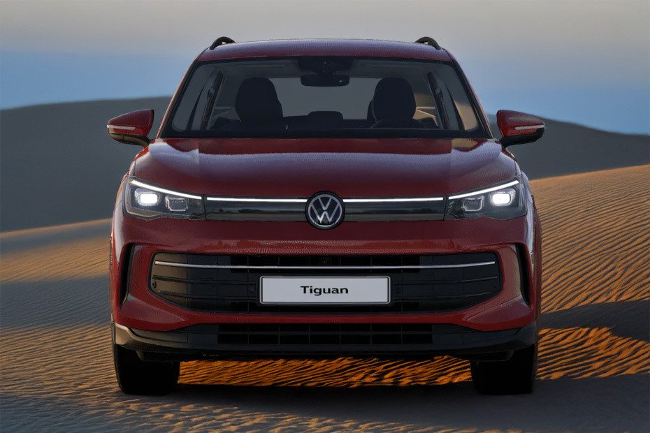 Full Front View of Tiguan Full Front View of Tiguan