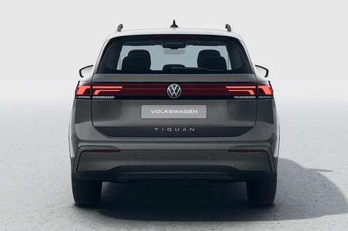 Full Rear View of Volkswagen Tiguan