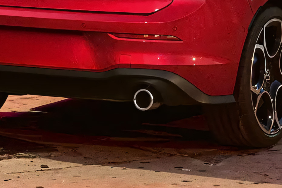 Exhaust Pipe of Volkswagen Golf GTI in UAE