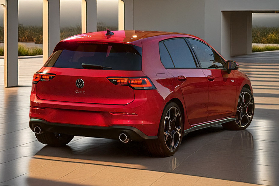 Golf GTI Rear angle view in UAE