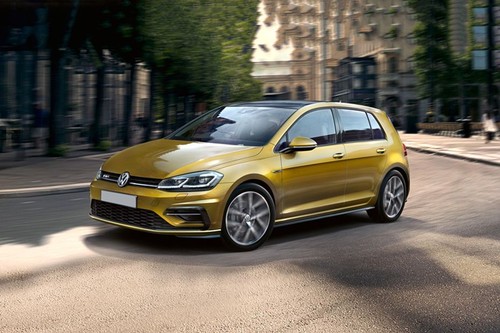 Golf Front angle low view