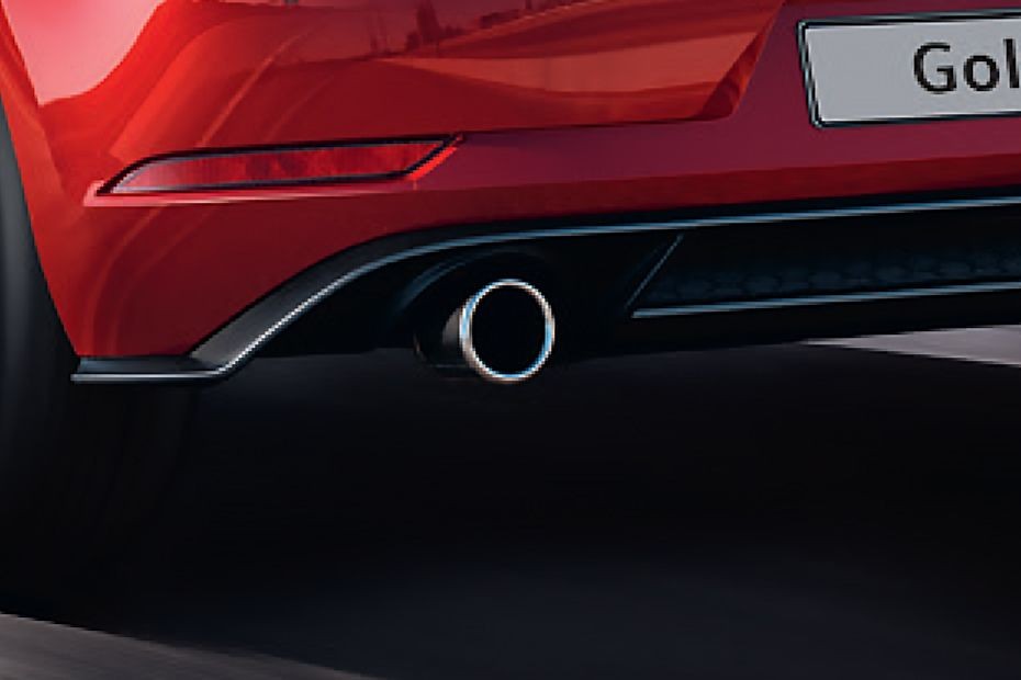 Exhaust Pipe of Volkswagen Golf TDI in UAE