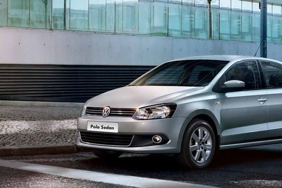Volkswagen Polo Sedan Side Medium View in UAE