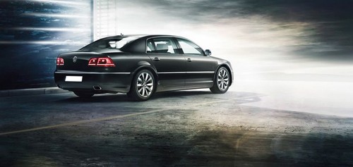 Phaeton Rear angle view