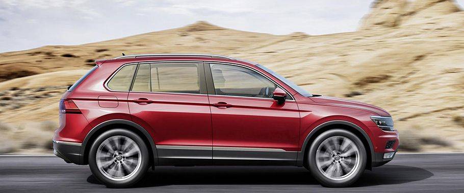 Volkswagen Tiguan (2012-2021) Drivers Sideview Volkswagen Tiguan (2012-2021) Drivers Sideview