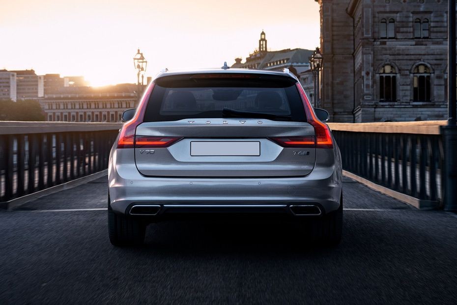 Full Rear View of Volvo V90 in UAE