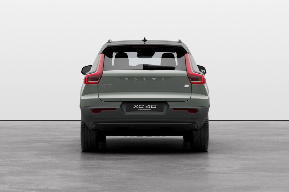 Full Rear View of Volvo XC40 Recharge Full Rear View of Volvo XC40 Recharge