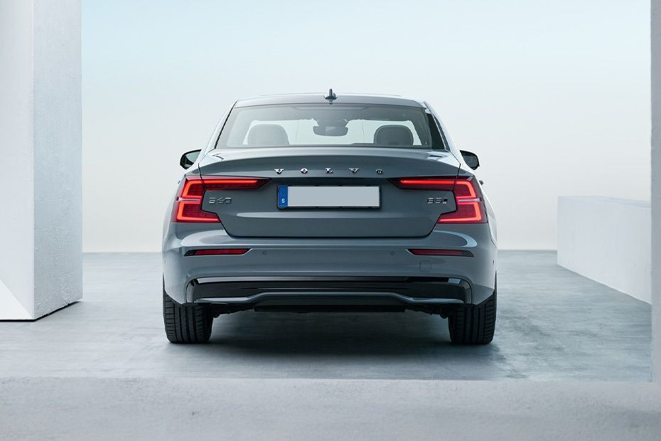 Full Rear View of Volvo S60 in UAE