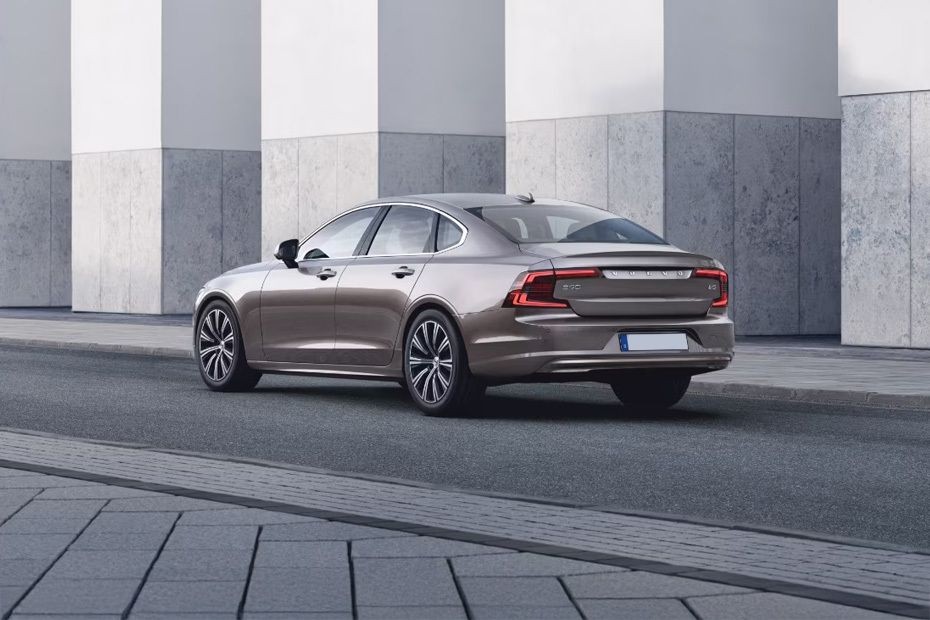 Rear Medium View of Volvo S90 (2024-2025) in UAE