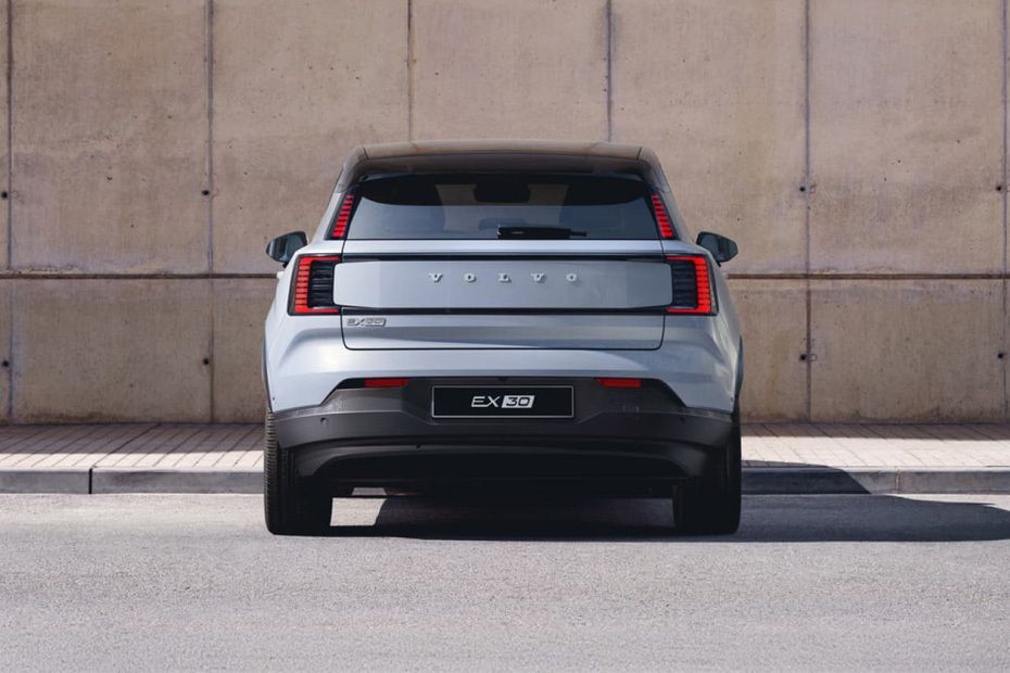 Full Rear View of Volvo EX30 in UAE