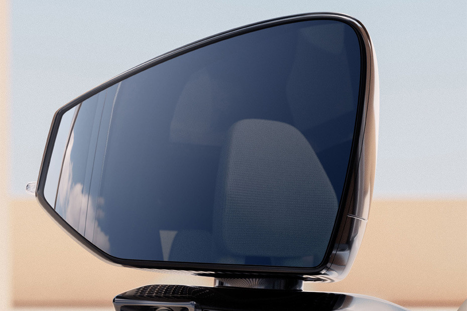 Volvo EX90 Drivers Side Mirror Rear Angle in UAE