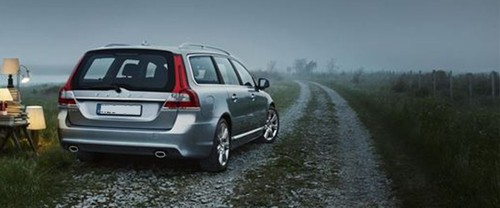 V70 Rear angle view