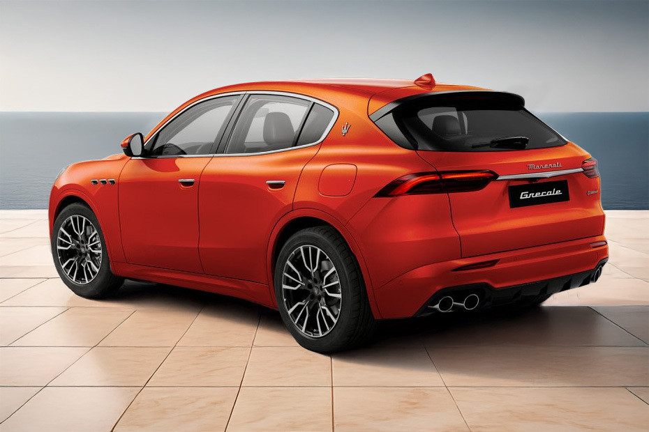 Rear Cross Side View of Maserati Grecale in UAE