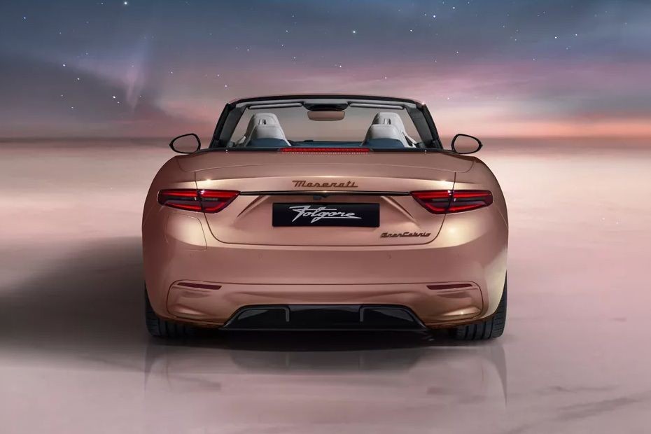 Full Rear View of Maserati GranCabrio in UAE