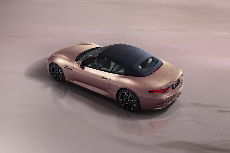 Rear Cross Side View of Maserati GranCabrio in UAE