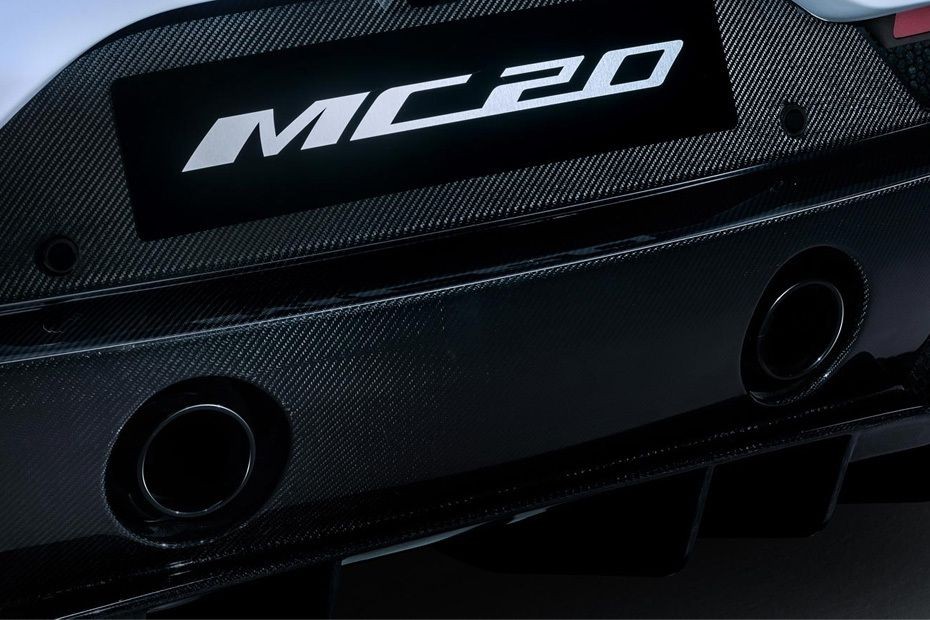 Exhaust Pipe of Maserati MC20 in UAE