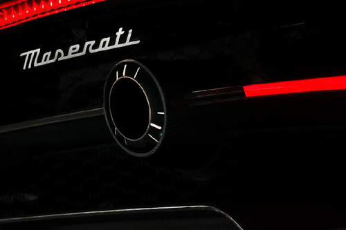 Exhaust Pipe of Maserati MCXtrema