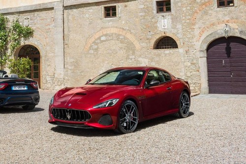 Maserati GranTurismo (2012-2021) Front Angle High View