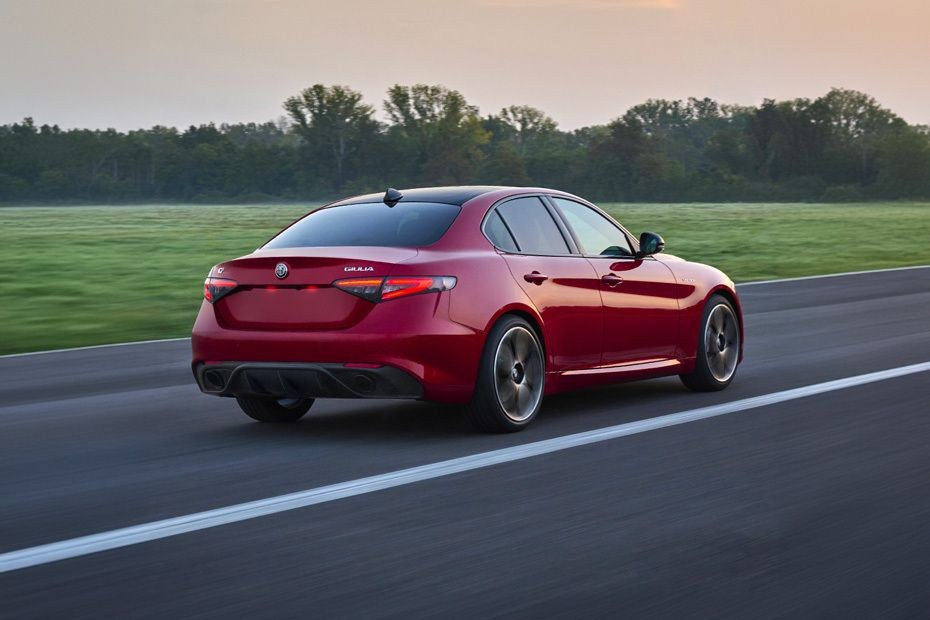 Giulia Rear angle view in UAE