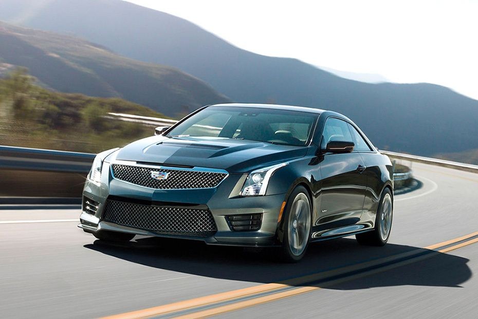 Cadillac ATS-V COUPE Side Medium View in UAE