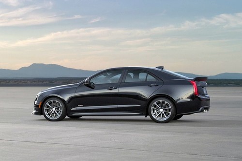 Rear Cross View of Cadillac ATS-V