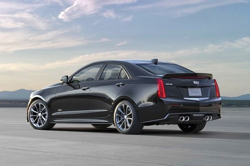 ATS-V Rear Low Angle View