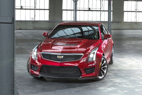 ATS-V Tilted Front View