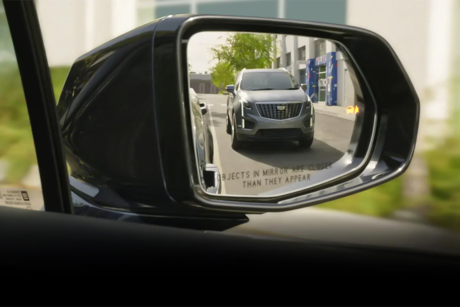 Cadillac XT5 Drivers Side Mirror Rear Angle