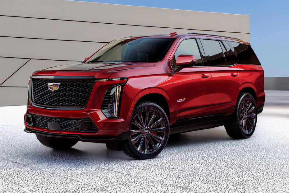 Escalade V Front angle low view