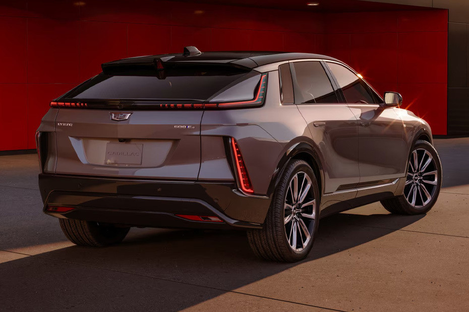 LYRIQ Rear angle view in UAE