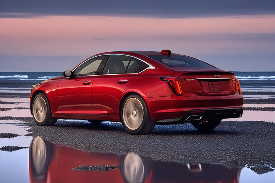 Rear Cross View of Cadillac CT5