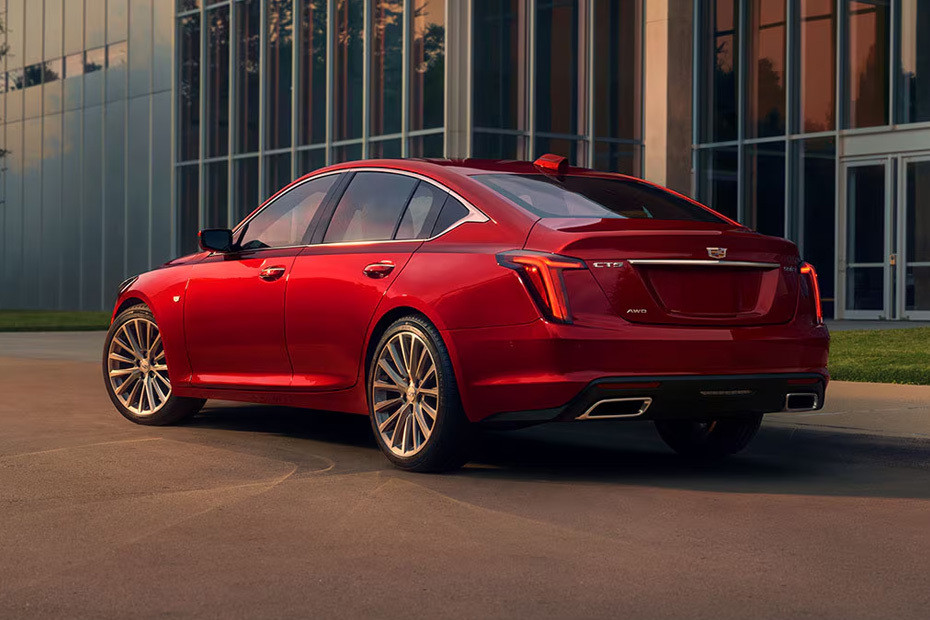 Rear Medium View of Cadillac CT5 Rear Medium View of Cadillac CT5