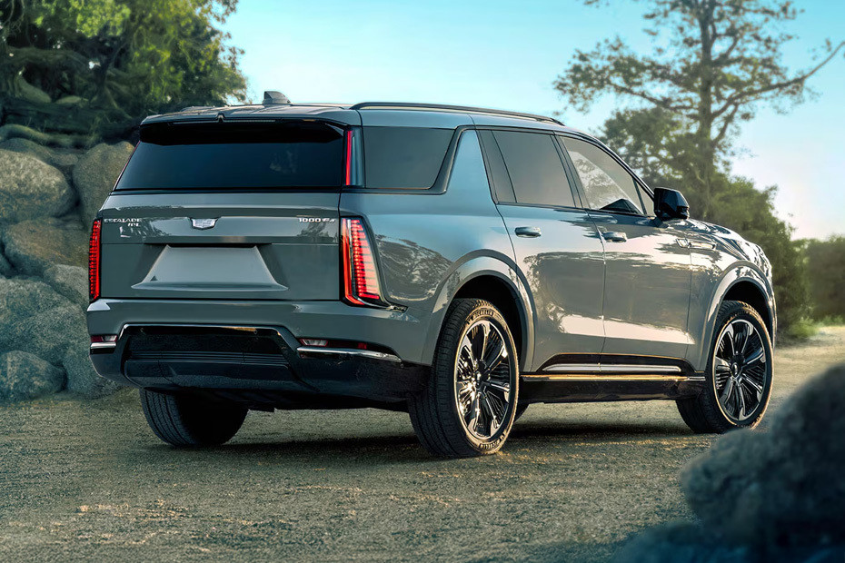 Escalade IQL Rear angle view