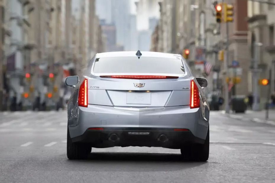 Full Rear View of Cadillac ATS in UAE