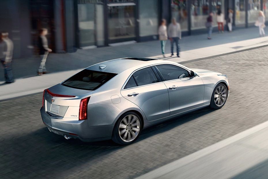 ATS Rear Low Angle View in UAE