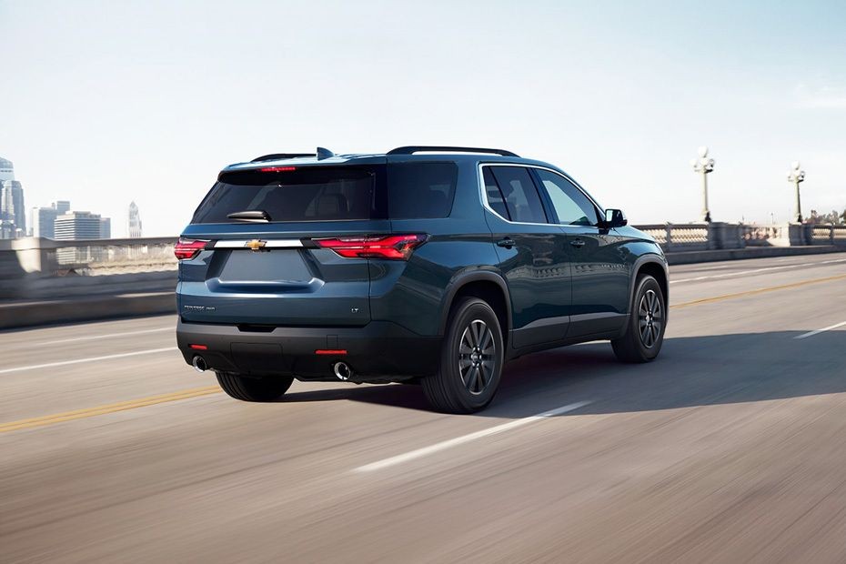 Rear Medium View of Chevrolet Traverse (2022-2024) in UAE