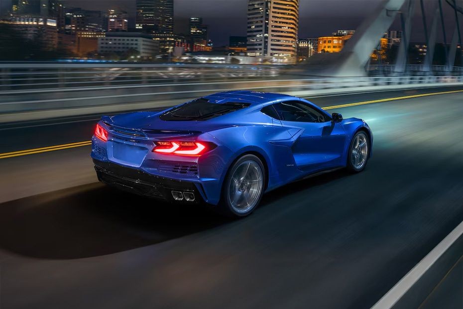 CORVETTE E-RAY Rear angle view in UAE